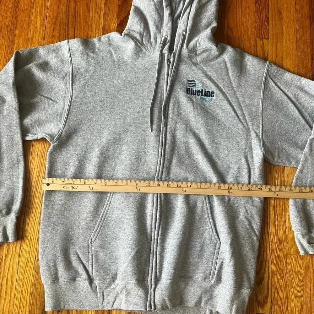 Port&Company grey hoodie - Picture 2 of 3